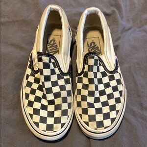 Vans Checkerboard Slip-On Sneakers